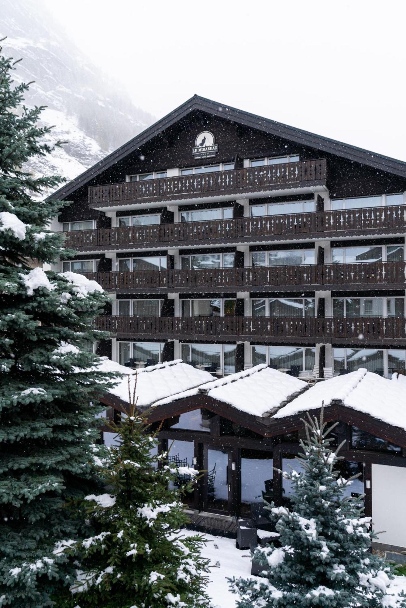 Le Mirabeau Resort & Spa Цермат Екстериор снимка