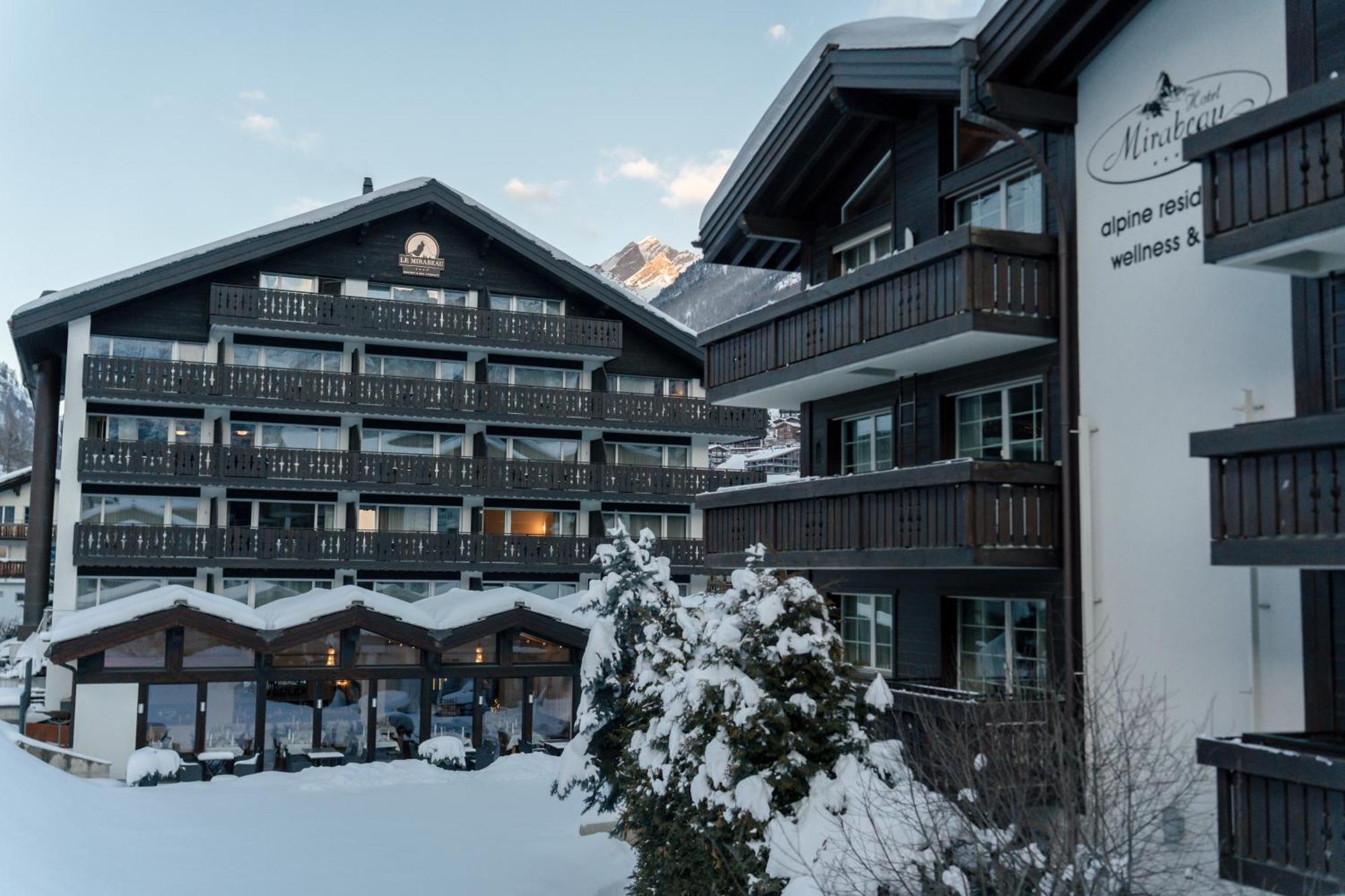 Le Mirabeau Resort & Spa Цермат Екстериор снимка