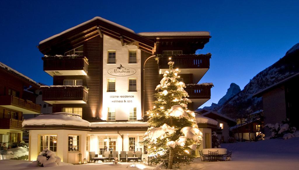 Le Mirabeau Resort & Spa Цермат Екстериор снимка